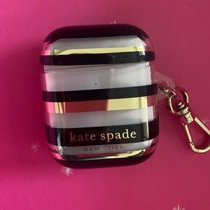 Kate spade AirPods case with key chain!